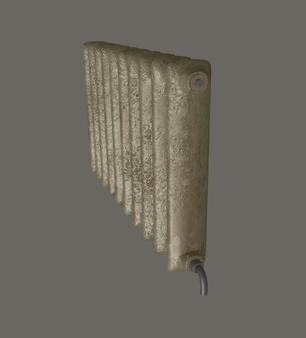 3D Old Radiator Model - TurboSquid 1609456