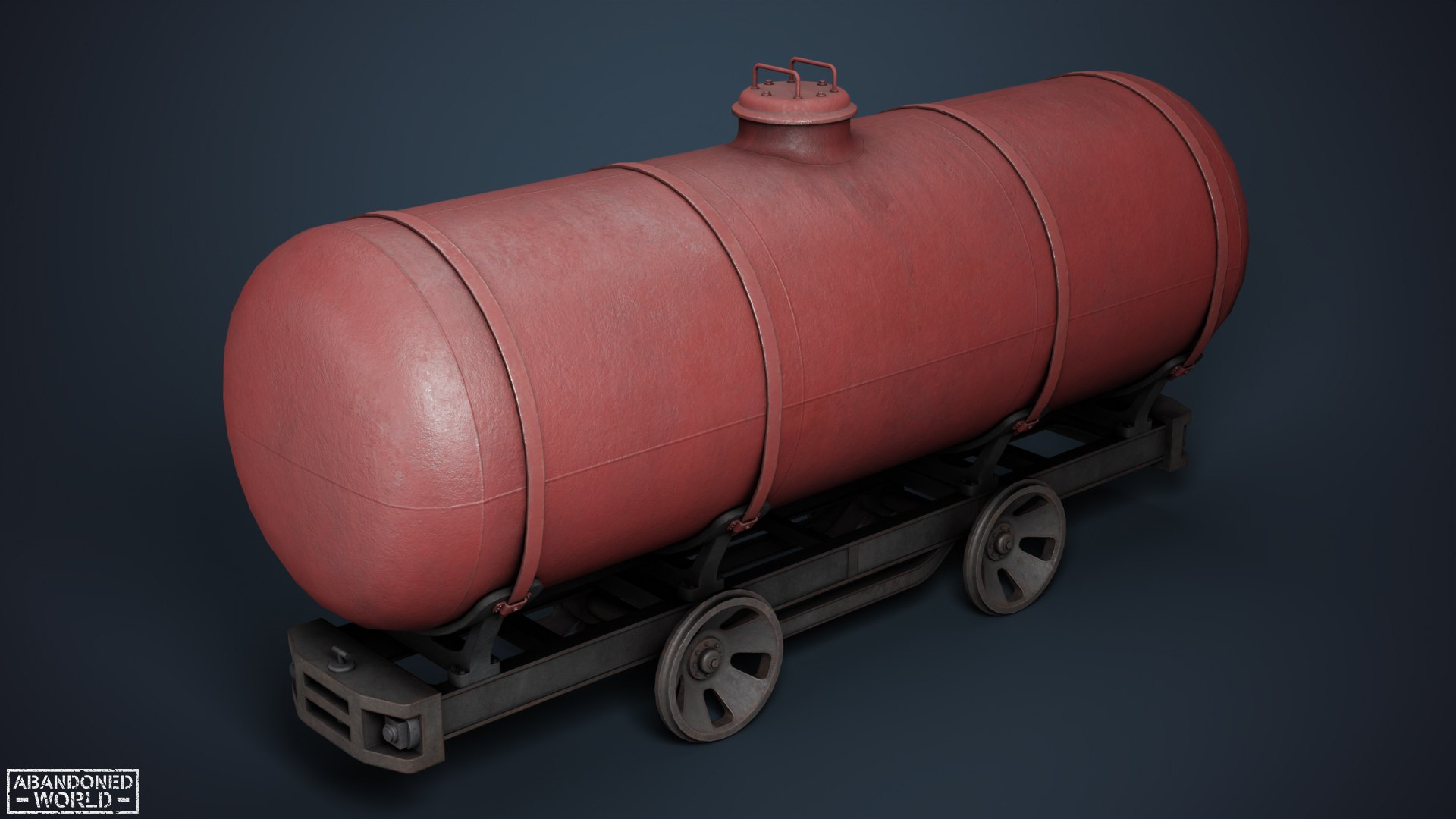 3D Model Railroad Platform Cistern - TurboSquid 2225646