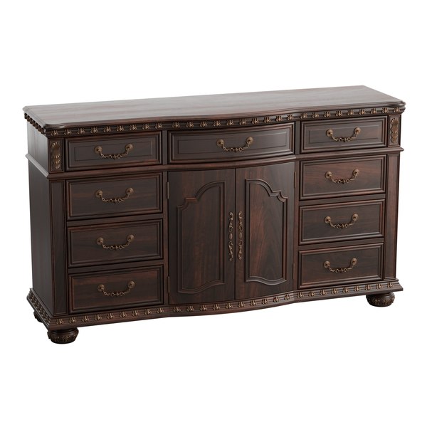 3D Vigo Dark Tone Dresser model - TurboSquid 1868693