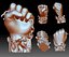 BLM sign hand logo fist STL file 3D printable model Black Lives