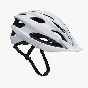 modern bicycle helmet generic 3D model