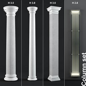 3d column model