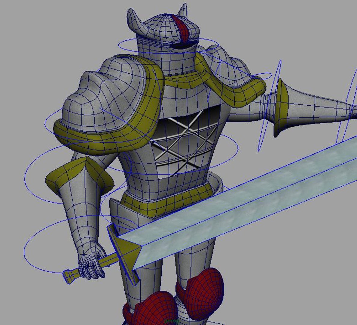 3d Rigged Knight Fantasy Medieval