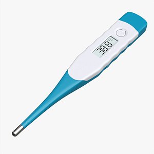 3D Digital thermometer 01