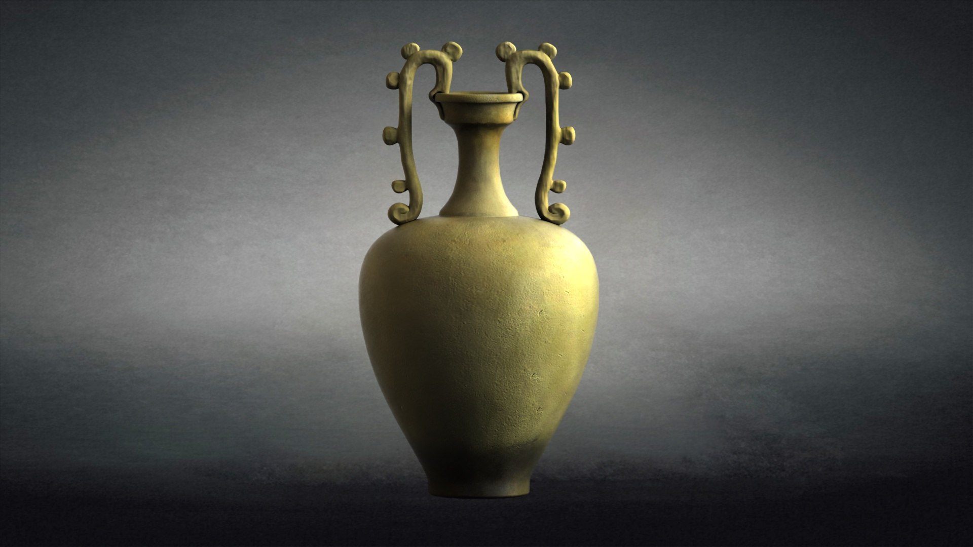 3D Ceramic Pot Statue Model - TurboSquid 1910539