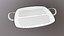Shallow Rectangular Grill Stain Black