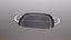 Shallow Rectangular Grill Stain Black