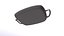 Shallow Rectangular Grill Stain Black