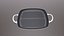 Shallow Rectangular Grill Stain Black