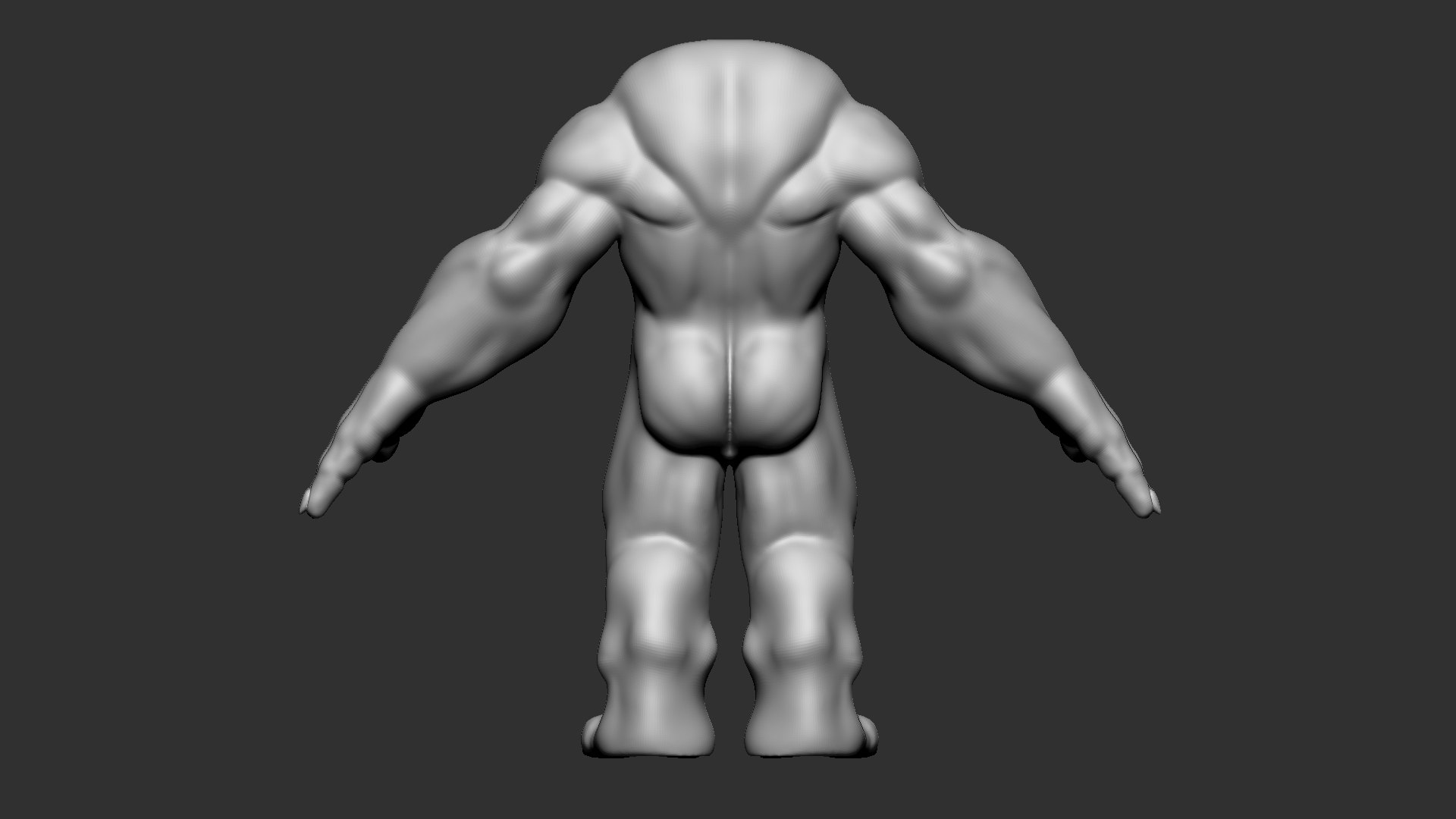 3D Creature Monster Body - TurboSquid 1708455