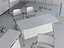 Scena d'interni di un'aula scolastica giapponese classica
