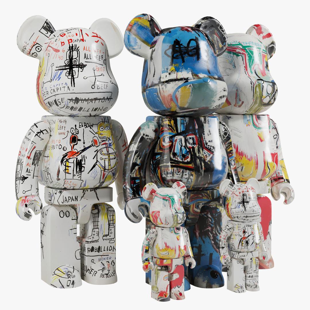 bearbrick basquiat 3