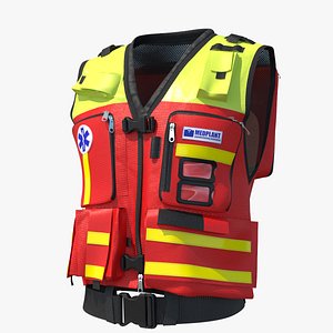 Paramedic vest 3D