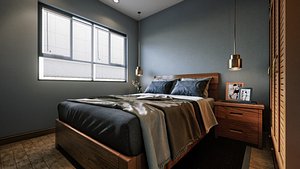 3D room interior
