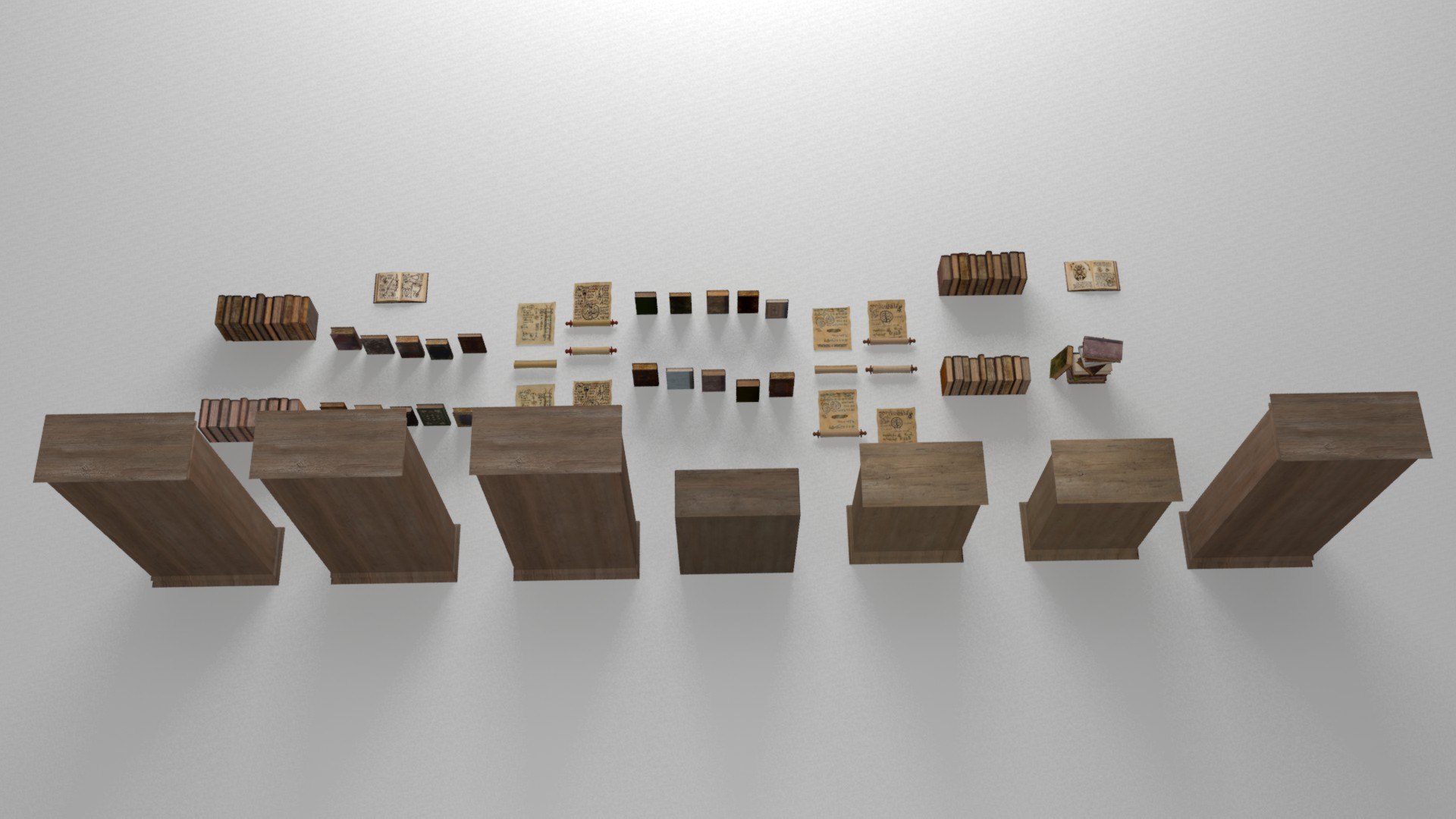 mega pack items magical 3D model https://p.turbosquid.com/ts-thumb/Yc/jvaIfA/5G/booksrender004/jpg/1704423741/1920x1080/fit_q87/b172123626edc44966e00770663fab34a8f9a46c/booksrender004.jpg