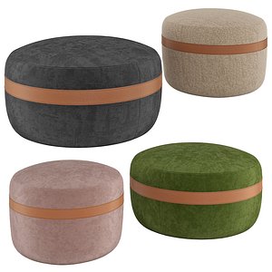 3D Pouf Macarons