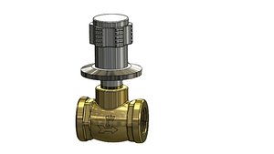 3D Water Tap concel stop cock 1 inch star