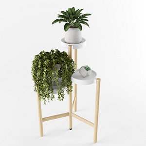 3d satsumas plant stand
