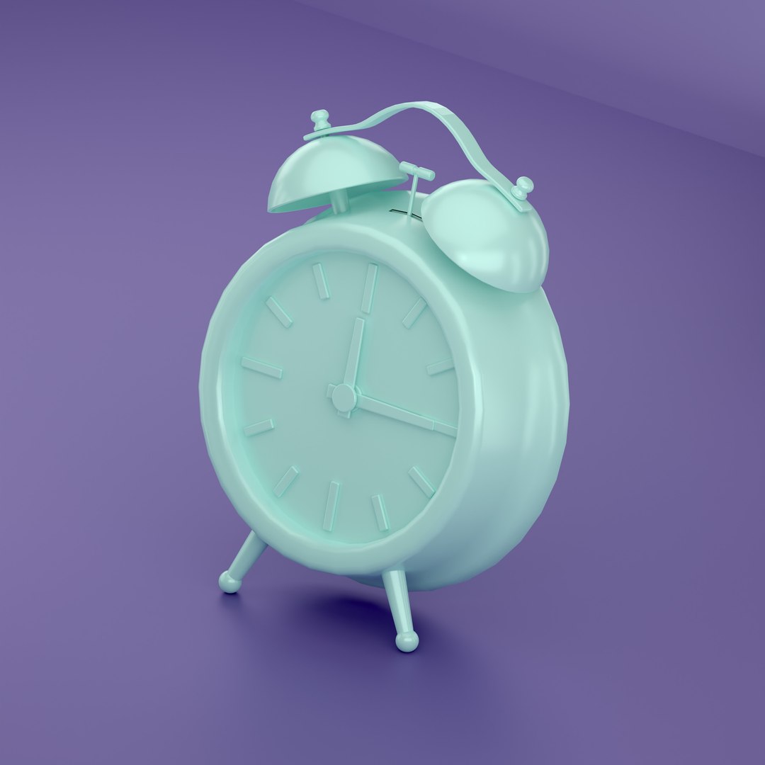 Clock Model TurboSquid 2114335