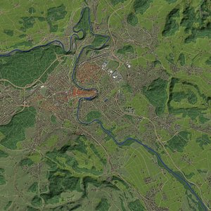 Bern Switzerland - city and urban
