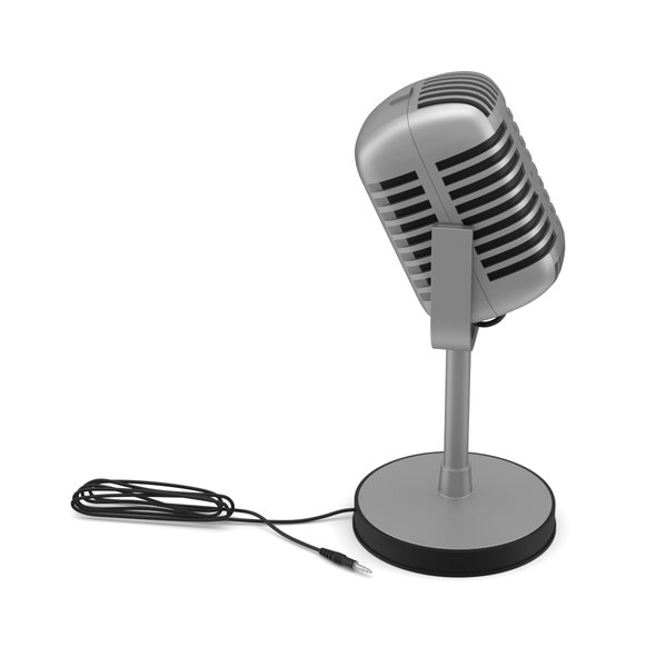 3D microphone mic model - TurboSquid 1333293