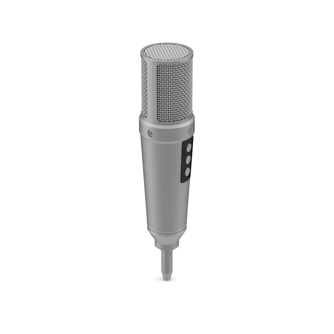 3D Microphone Mic Model - TurboSquid 1333293