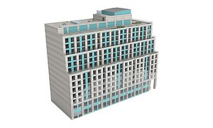 168 simcoe building exterior 3D model