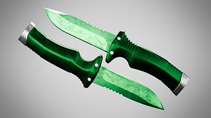3D Knife 7 Evergreen FT
