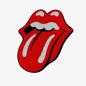 rolling stone patch 3D