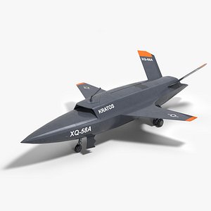 XQ-58 Valkyrie 3D