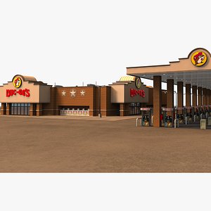 Buc-ees store and gas station