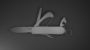 3D Knife for Self Defence model