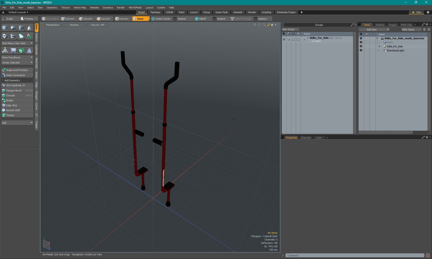Stilts For Kids 3D Model - TurboSquid 2302775