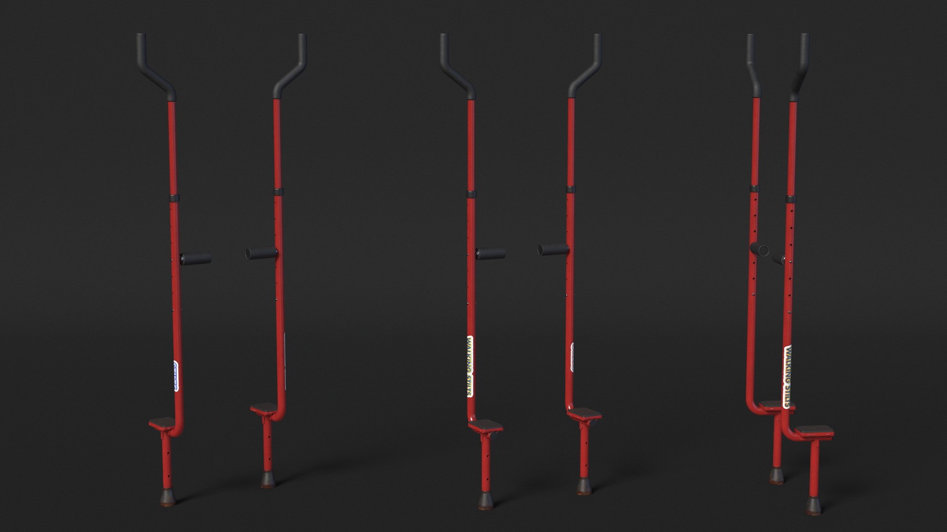 Stilts For Kids 3D Model - TurboSquid 2302775