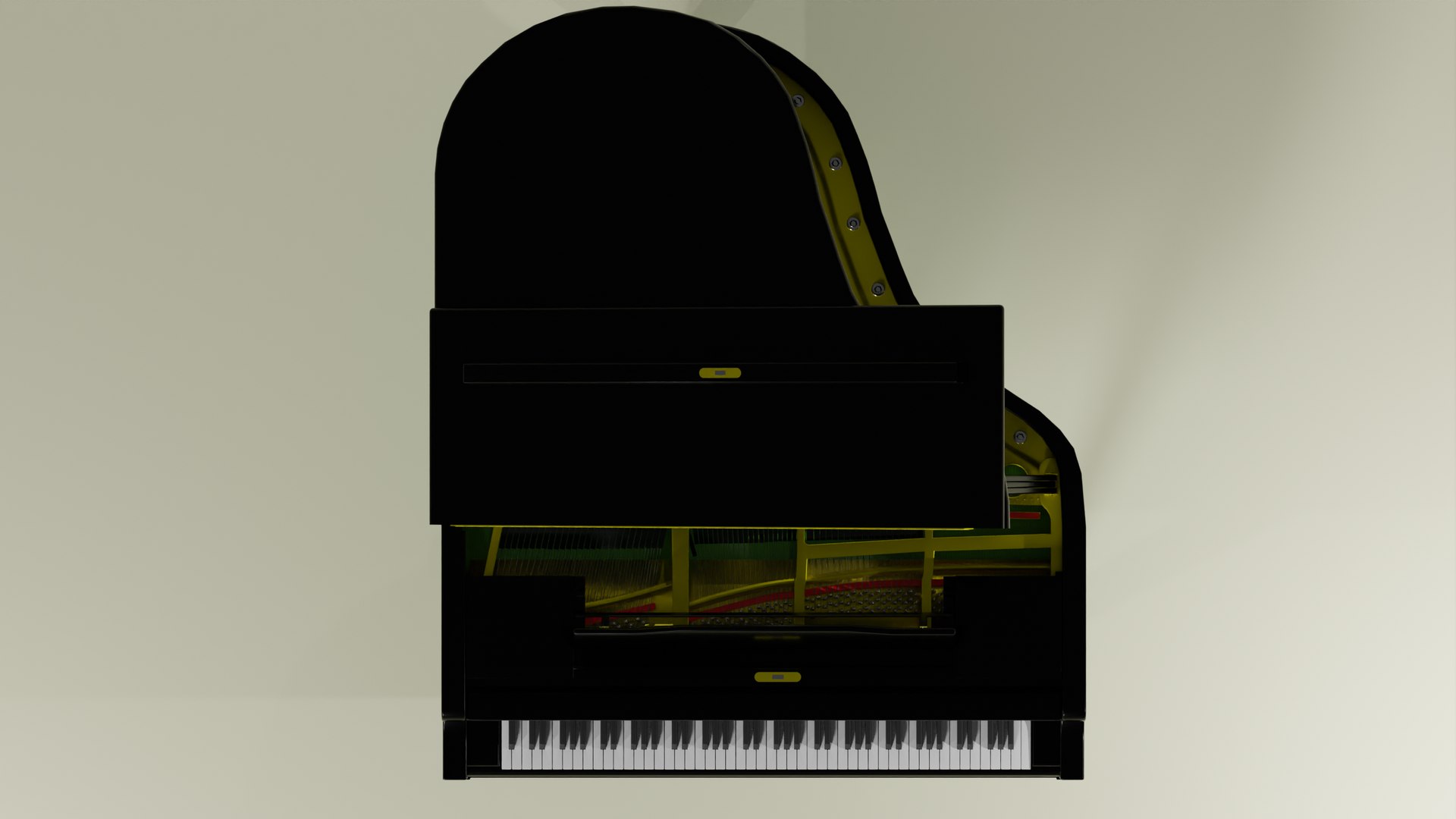 Automatic MIDI Grand Piano 3D model - TurboSquid 2116915