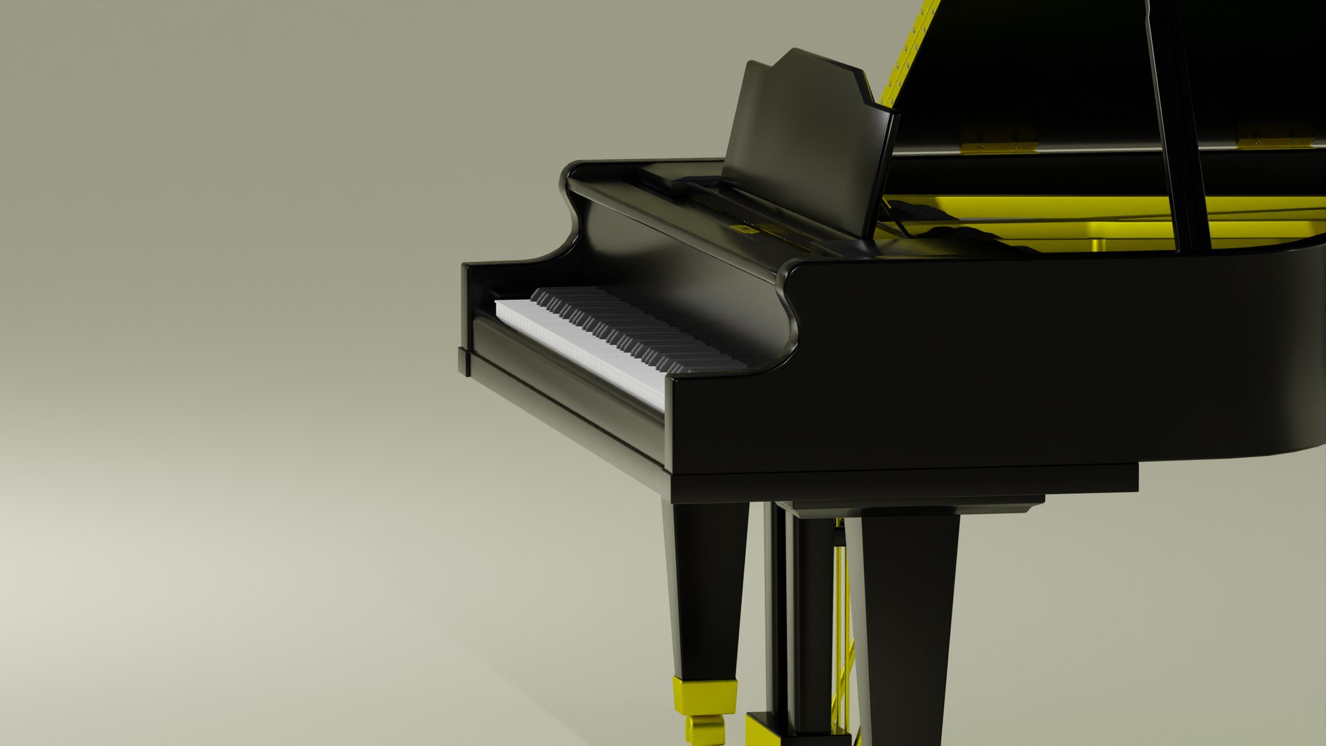 Automatic MIDI Grand Piano 3D model - TurboSquid 2116915