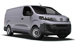3D Peugeot Expert Van L3 2024 model
