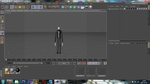 slenderman 3d c4d