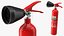 3D Fire Extinguisher Collection 5 model