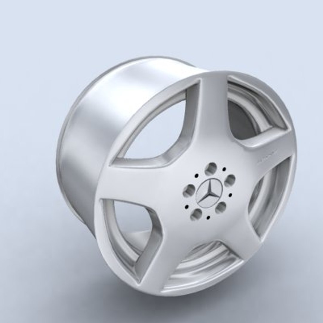 3d Model Amg Wheel Rim
