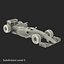 formula car rigged 3d model