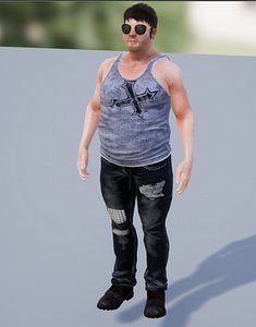 Character (ready for game)Unreal 4 or Unity 3d "hight quality" (2)