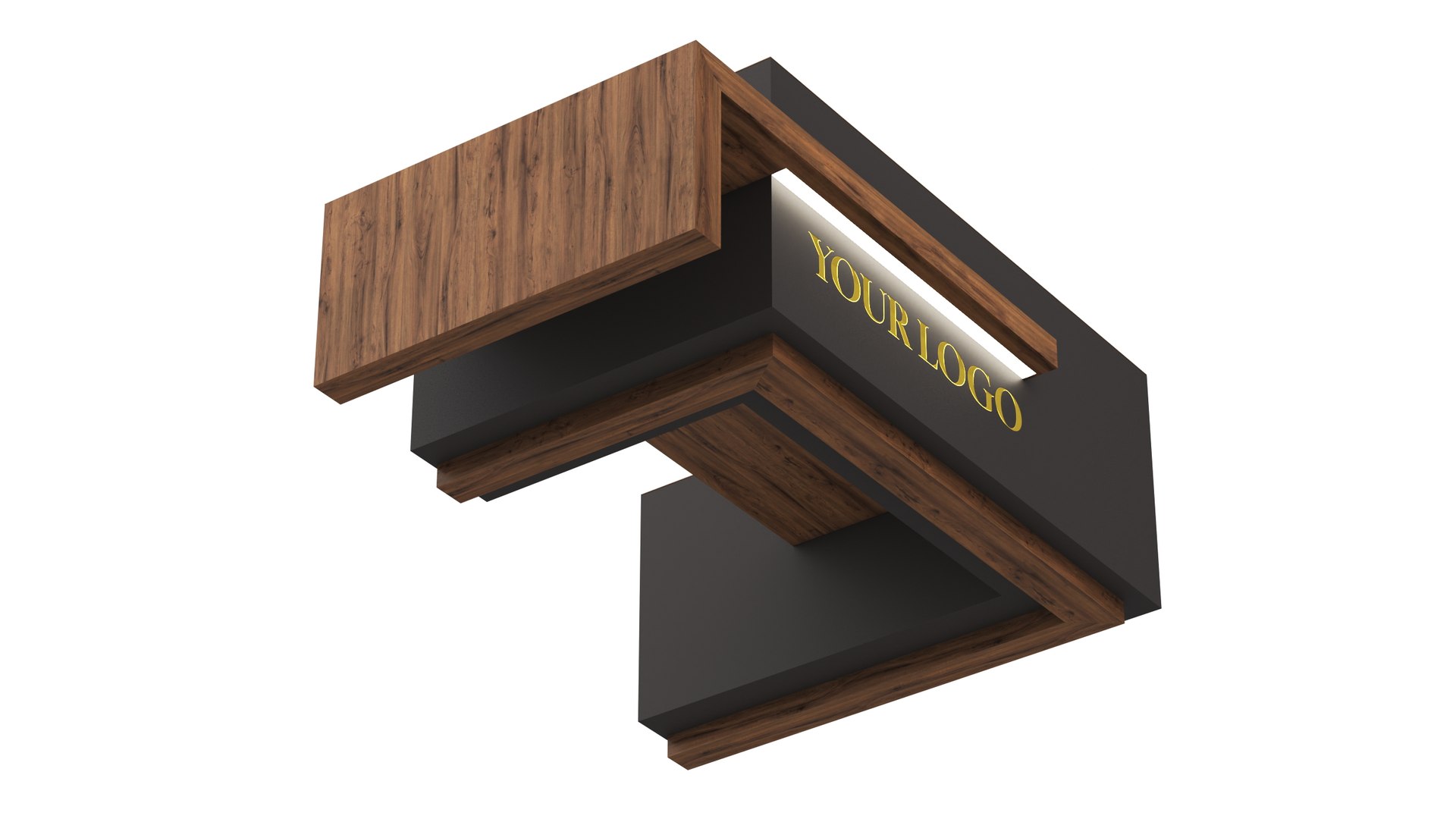 3D Reception Desks Collection - TurboSquid 2093507