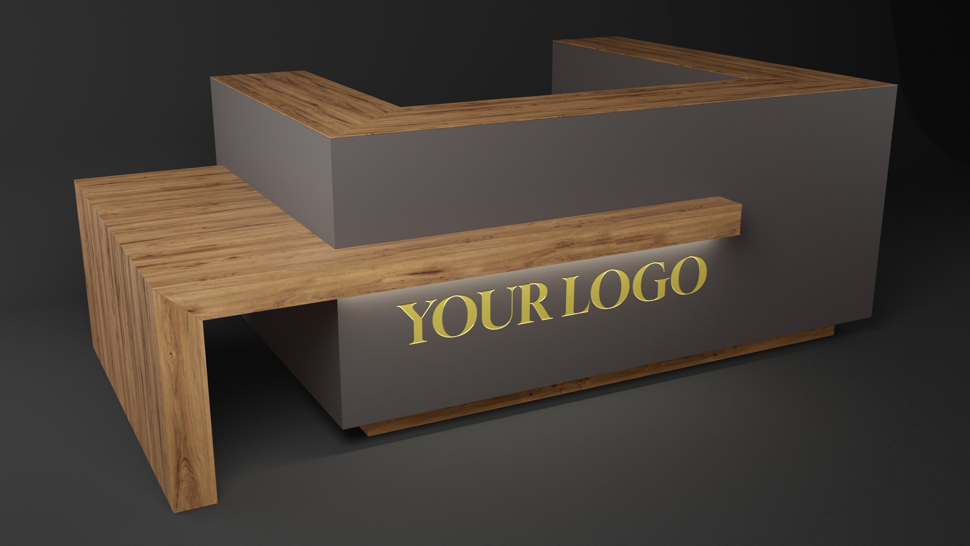 3D Reception Desks Collection - TurboSquid 2093507
