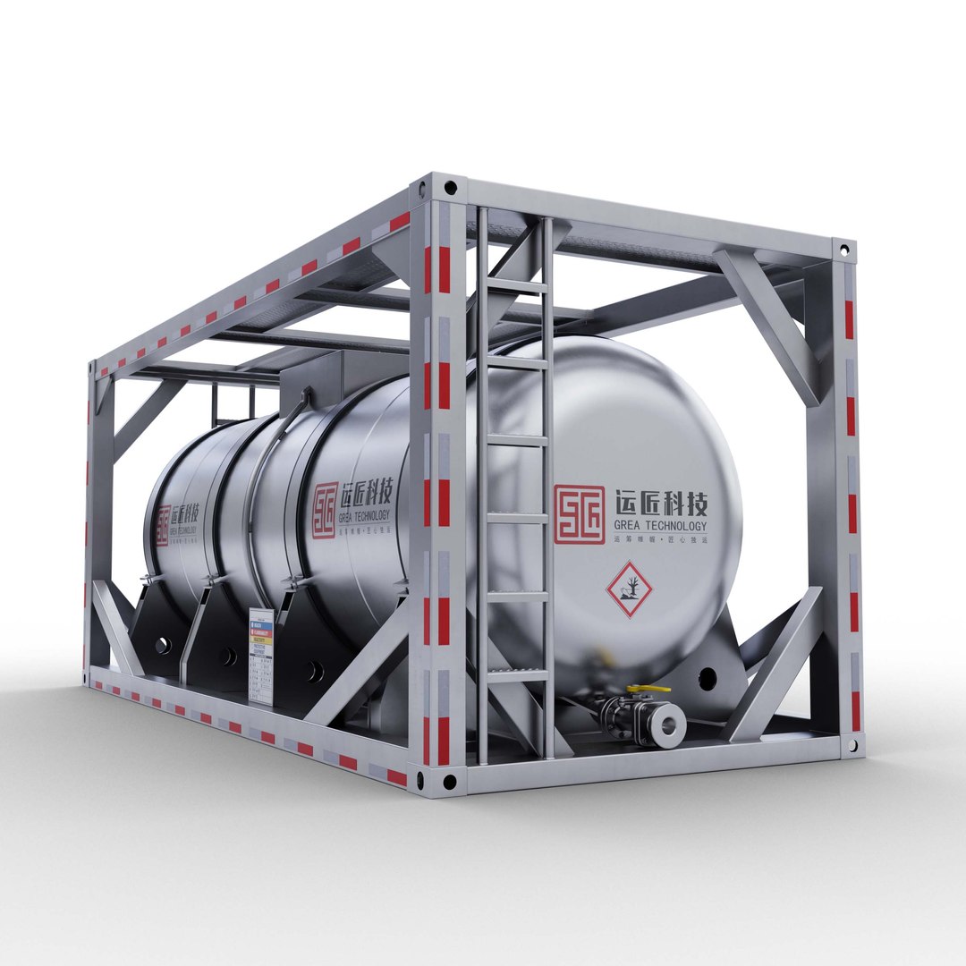 Chemical Tank Container 20FT V1 model https://p.turbosquid.com/ts-thumb/Yd/QSxAHy/9r/cc20ftv1_01/jpg/1659827495/1920x1080/fit_q87/7138368744947a0ebb36ff7c65922af5f86d0c7c/cc20ftv1_01.jpg