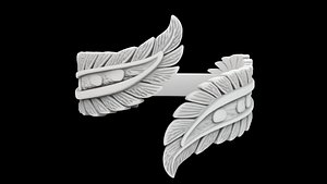 3D model Wing Ring 3D Print Model