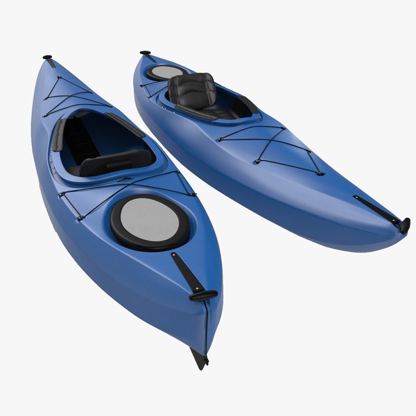 kayak generic modeled 3d max