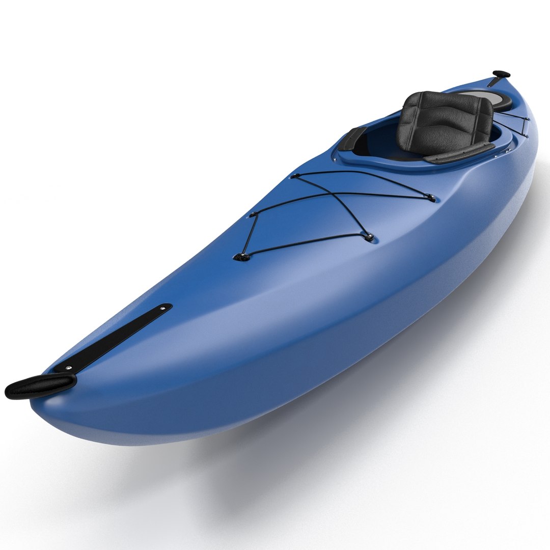 Kayak Generic Modeled 3d Max