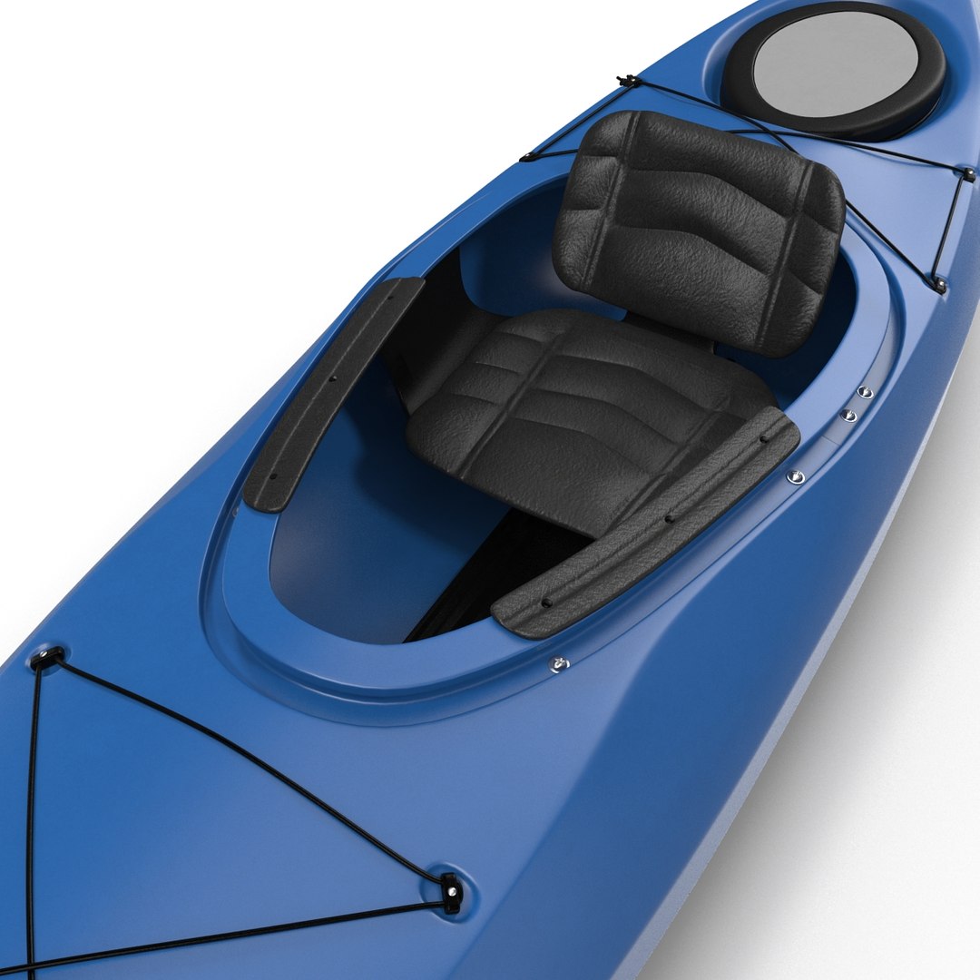 Kayak Generic Modeled 3d Max