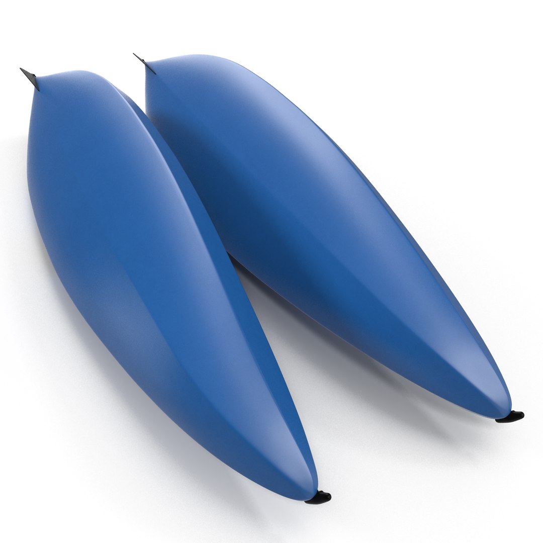 Kayak Generic Modeled 3d Max